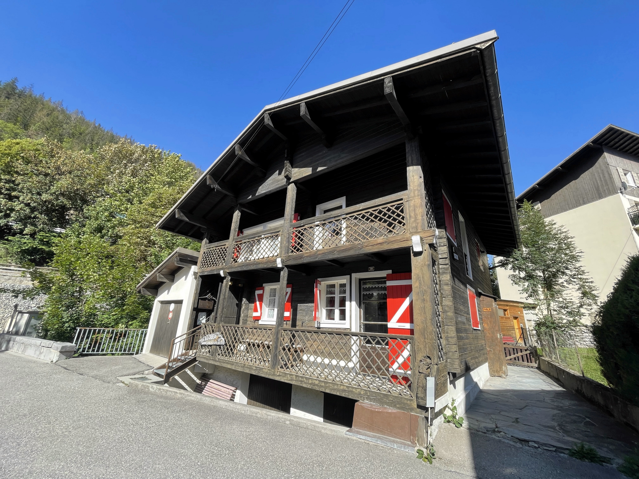 Villa in La Clusaz - Cotterg Rez - Half chalet for 6 people 2* village centre 